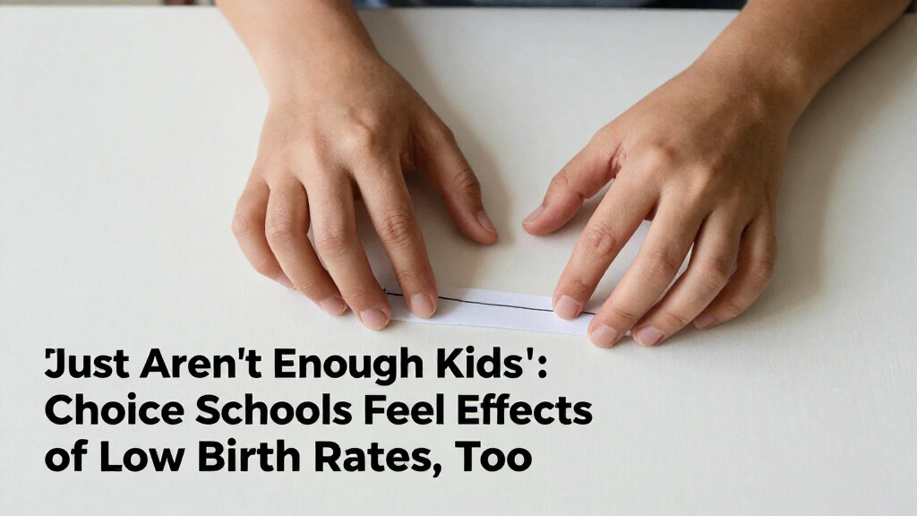 ‘Just Aren’t Enough Kids’: Choice Schools Feel Effects Of Low Birth Rates, Too